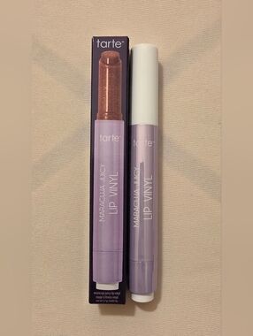 NIB Tarte Maracuja Juicy Lip Vinyl - Shimmering Cinnamon Spice- Full Size